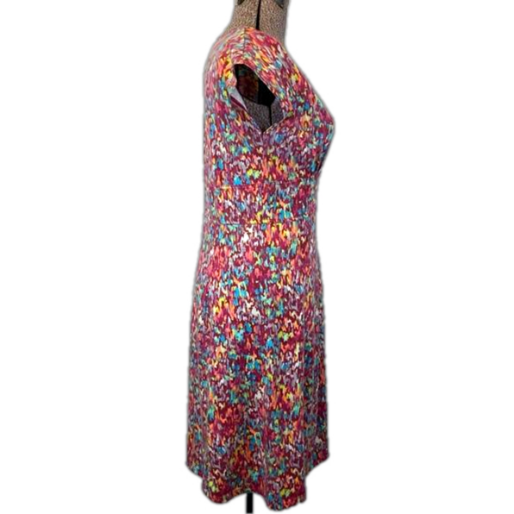 Royal Robbins Cotton Dress Jersey Knit Stretch Rainbow Althleisure Med Gorpcore - Picture 4 of 16